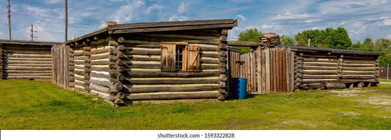 MAY 16 2019, Wood River, IL. USA - Retracing The Lewis And Clark Departure Expedition Departure Point, Wood River Camp Dubois Illinois