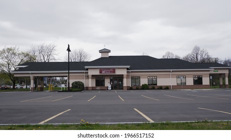 May 2, 2021, Canandaigua,New York. Picture Of The Community Bank As Is, On May 2, 2021.