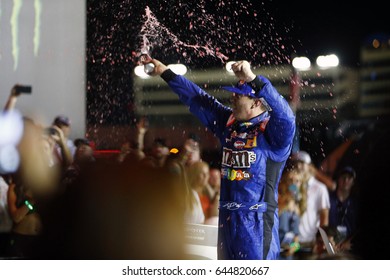 May 20, 2017 - Concord, NC, USA: Kyle Busch (18) Wins The Monster Energy NASCAR All-Star Race At Charlotte Motor Speedway In Concord, NC.