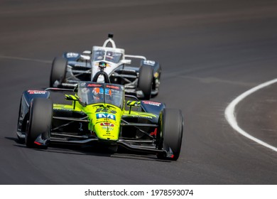 May 20, 2021 - Indianapolis, Indiana, USA: ED JONES (18) Of Dubai, United Arab Emirates Practices For The 105th Running Of The Indianapolis 500 At The Indianapolis Motor Speedway 