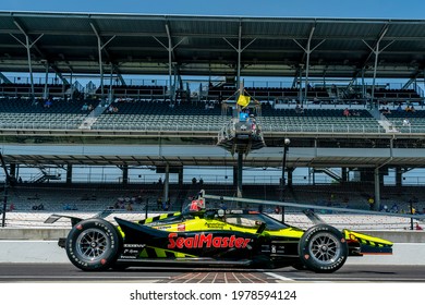 May 20, 2021 - Indianapolis, Indiana, USA: ED JONES (18) Of Dubai, United Arab Emirates Practices For The 105th Running Of The Indianapolis 500 At The Indianapolis Motor Speedway