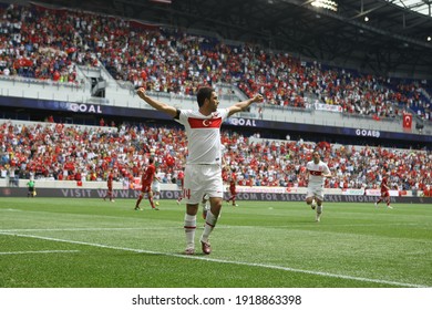 May 22, 2010 USA New Jersey Red Bull Arena Stadium In Turkey's National Football Team Played A Friendly Match With The Czech Republic Won 2-1. Arda Turan