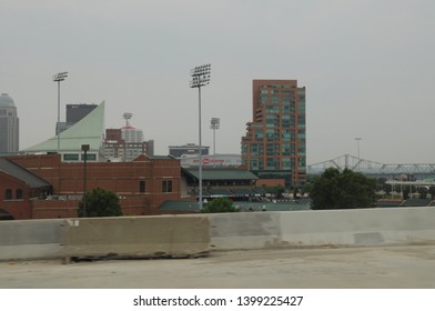 May 28, 2016, Louisville, KY, Louisville Slugger Field, Baseball Stadium Exterior