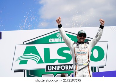 May 28, 2022 - Concord, NC, USA: Josh Berry Wins The Alsco Uniforms 300 At Charlotte Motor Speedway.