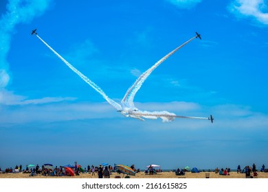 May 28, 2022, Jones Beach, NY, USA: Bethpage Air Show At Jones Beach