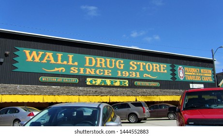 May 30, 2011, Wall, SD, Wall Drug Store Front Entrance And Sign