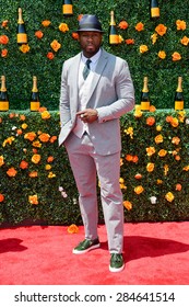 May 30, 2015 - Jersey City, NJ, USA - 50 Cent attends the 8th Annual Veuve Clicquot Polo Classic in Liberty State Park