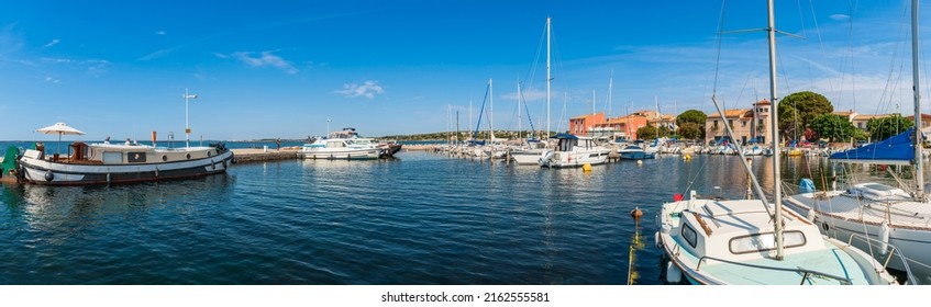 May 31, 2022: Panorama Of The Marina Of Bouzigues On The Etang De Thau, In Hérault, Occitanie, France