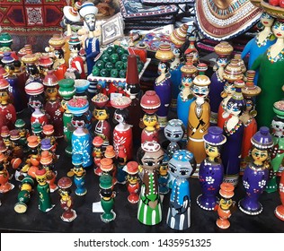 May, 4, 2019, Cairo, Egypt, Africa.
Souvenirs ( Figurines) At The Souvenir Shop In The Grand Egyptian Museum (GEM), Also Known As The Giza Museum. 
