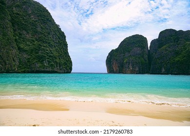 Maya Beach, Krabi Sea View Of Southern Thailand 