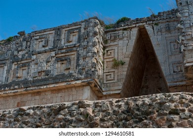 Maya Ruins Detail, Yucatan, Mexico