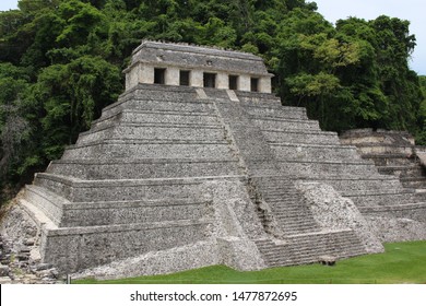 Mayan King Pakal Tomb And Astrological Observatory