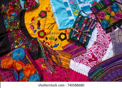 Mayan Mexican Handcrafts Embroidery Souvenirs Mix