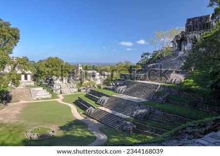 Mayan pyramids on the Yucatan Peninsula in Mexico, Belize and Guatemala