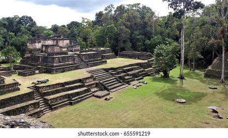 Mayan Ruins In Caracol, Belize