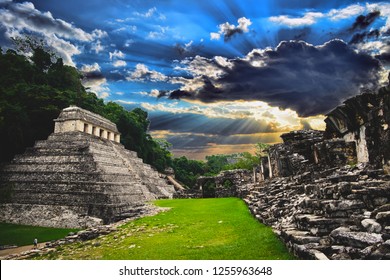 Mayan Ruins Palenque, Mexico