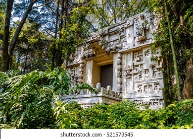 Mayan Temple At Anthropology Museum - Mexico City, Mexico