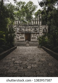 Mayan Temple In The Jungle