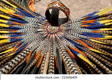 mayan feather headdress