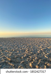 Mayflower Beach On Cape Cod In November.