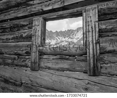 Similar – Room with mountain view