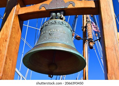Mayflower Ship Plymouth Harbor Massachusetts