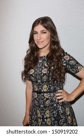 Mayim Bialik At The 12th Annual InStyle Summer Soiree, Mondrian, West Hollywood, CA 08-14-13