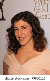 Mayim Bialik  At The 2011 Writers Guild Awards, Renaissance Hotel, Hollywood, CA. 02-05-11