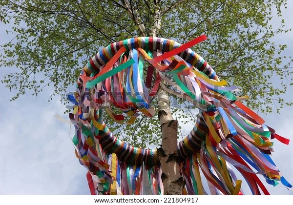 Maypole Stock Photo 221804917 | Shutterstock