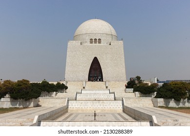 Mazar E Quaid, Jinnah Mausoleum, The Tomb In Karachi, Pakistan