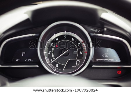 Mazda 2 ￼car speedometer or instrument cluster