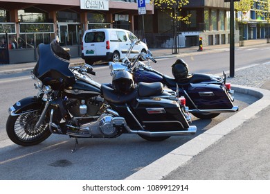 MC Bikes - Harley Davidson Sign - Kongsvinger, Norway (14th May 2018)