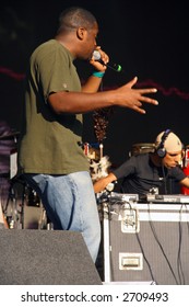 Mc Stamina Performing At Lovebox Festival Victoria Park London July 2005