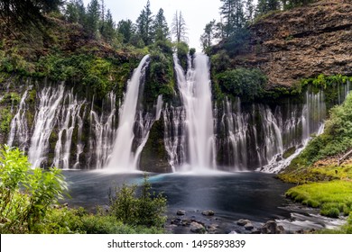 Mcarthur Burney Falls State Park Temaju Kepek Stockfotok Es