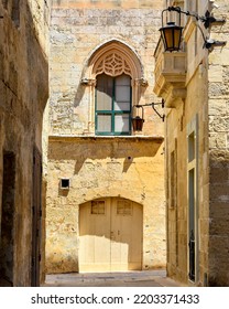 Mdina, A Fortified City In The Northern Region Of Malta.