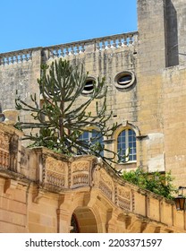 Mdina, A Fortified City In The Northern Region Of Malta.