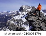 me at the summit of Aufalle mountain at Ovronnaz, Switzerland