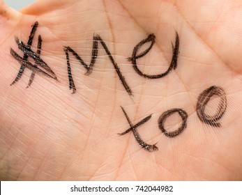 # Me Too Written In The Palm