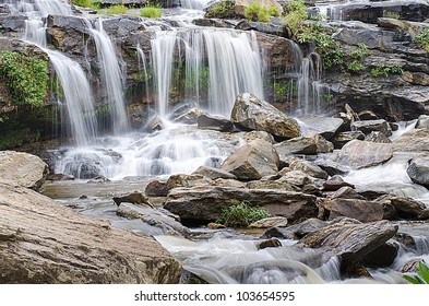 Mea Ya Waterfall, Doi inthanon , Chiangmai,Thailand. Greater waterfall of Thailand.