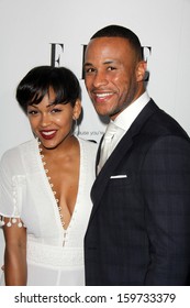 Meagan Good And DeVon Franklin At The Elle 20th Annual 