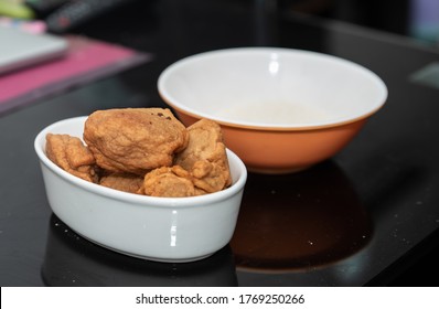 A Meal Of Akara And Garri