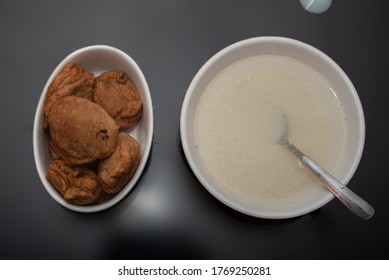 A Meal Of Akara And Garri