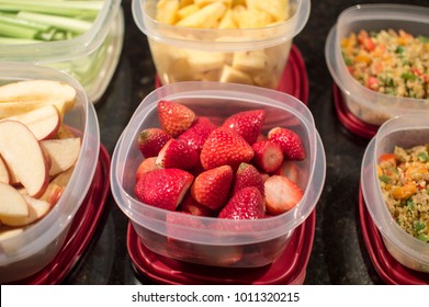 Meal Planning In Plastic Containers