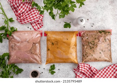 Meal Prep Freeze Food. Freezer Chicken Breast Marinades