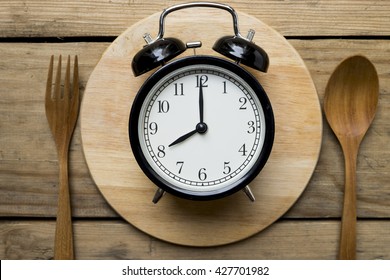 Meal Time With Alarm Clock, Breakfast