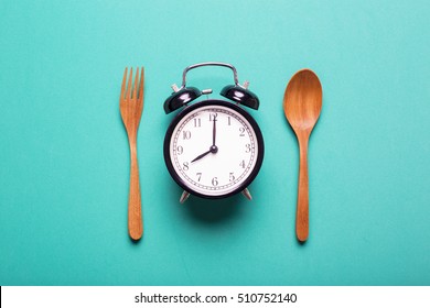 Meal Time With Alarm Clock, Breakfast