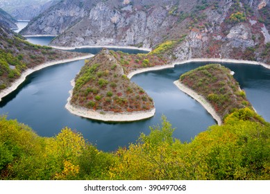 Meander Of The Uvac River, Serbia 