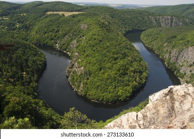 Meander Vltava River