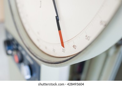 measure and record the temperature of the device
