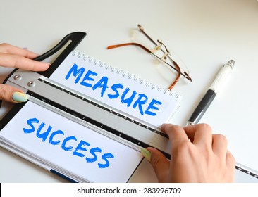 Measure Success Concept In A Business Or Company